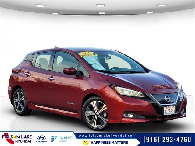 used 2019 Nissan Leaf car, priced at $12,555