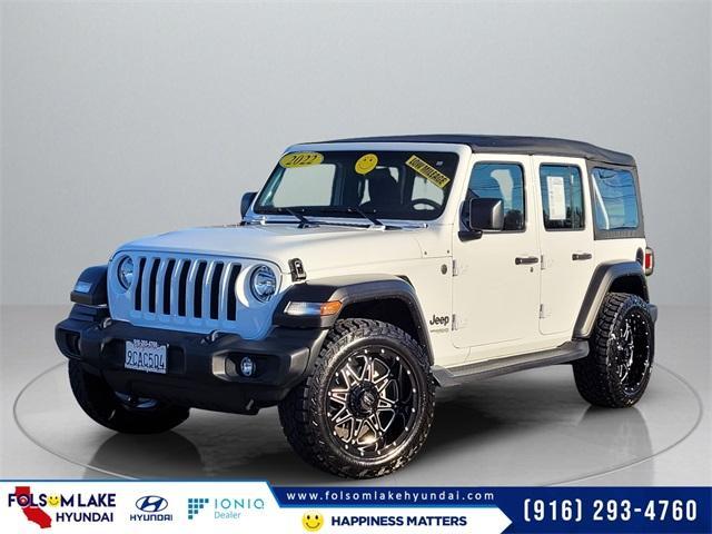 used 2022 Jeep Wrangler Unlimited car, priced at $31,500