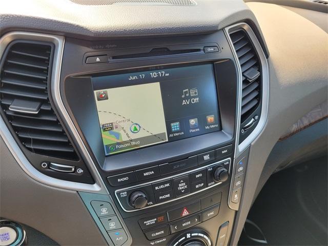 used 2017 Hyundai Santa Fe car, priced at $16,992