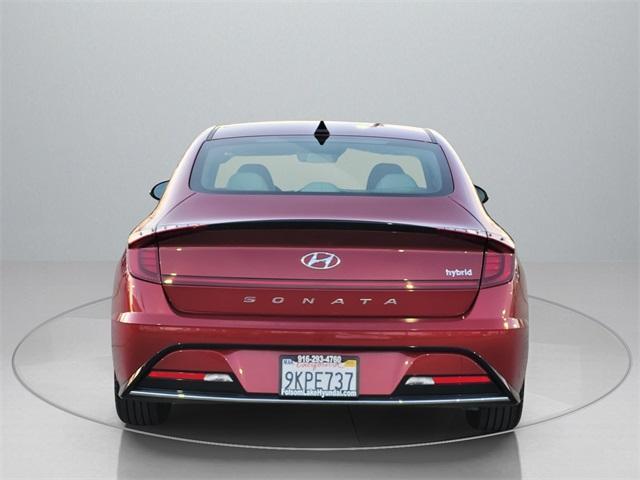 used 2023 Hyundai Sonata Hybrid car, priced at $24,500