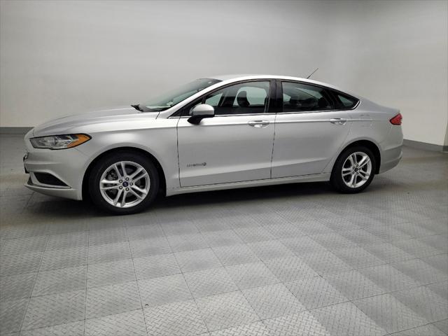 used 2018 Ford Fusion Hybrid car, priced at $17,395