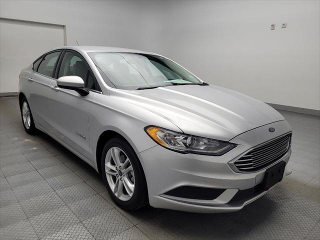 used 2018 Ford Fusion Hybrid car, priced at $17,395