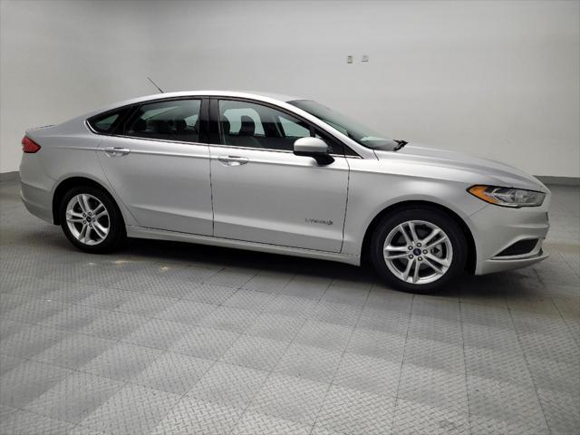 used 2018 Ford Fusion Hybrid car, priced at $17,395