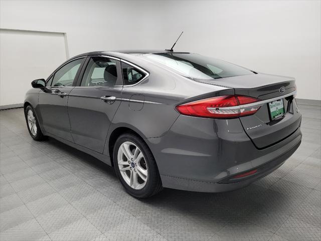 used 2018 Ford Fusion car, priced at $16,895