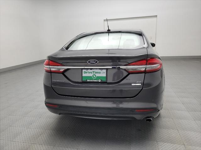 used 2018 Ford Fusion car, priced at $16,895