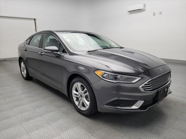 used 2018 Ford Fusion car, priced at $16,895