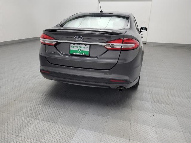 used 2018 Ford Fusion car, priced at $14,695