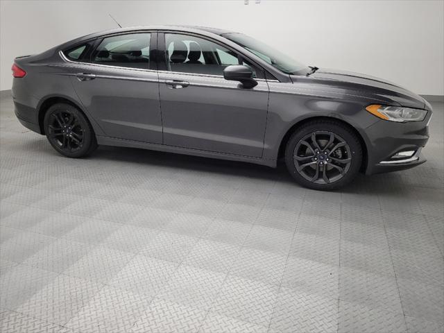 used 2018 Ford Fusion car, priced at $14,695