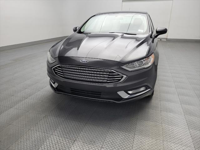 used 2018 Ford Fusion car, priced at $14,695