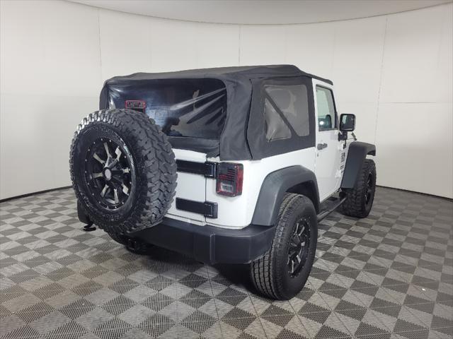 used 2013 Jeep Wrangler car, priced at $20,195