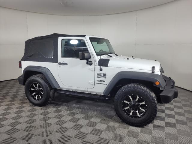 used 2013 Jeep Wrangler car, priced at $20,195