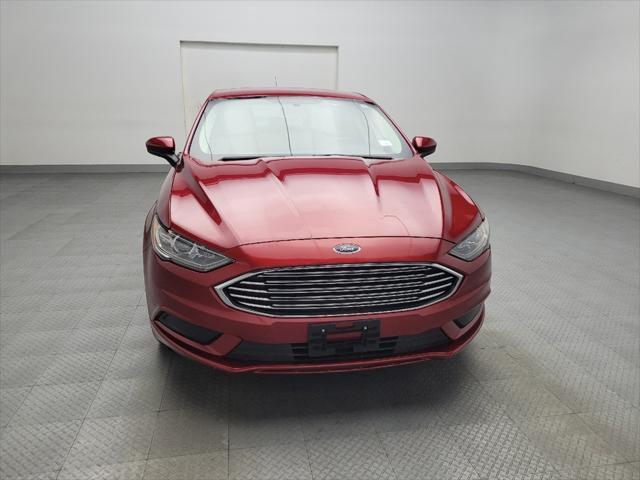 used 2018 Ford Fusion car, priced at $18,495