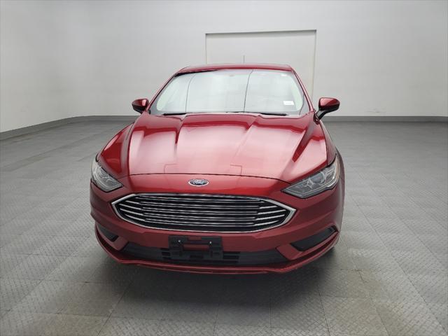 used 2018 Ford Fusion car, priced at $18,495