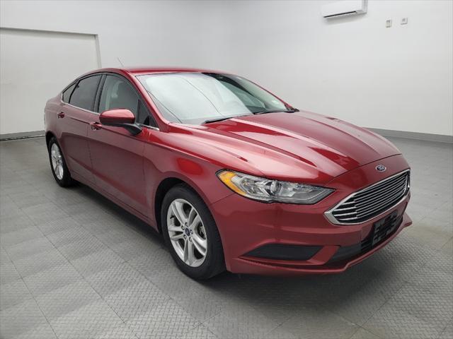used 2018 Ford Fusion car, priced at $18,495