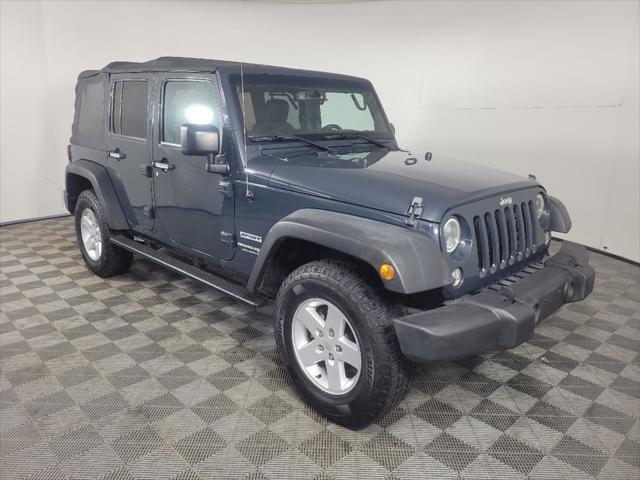 used 2018 Jeep Wrangler JK Unlimited car, priced at $26,395