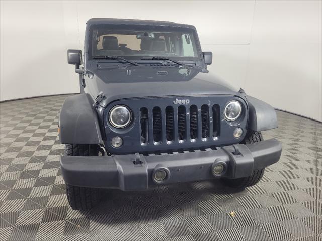 used 2018 Jeep Wrangler JK Unlimited car, priced at $26,395