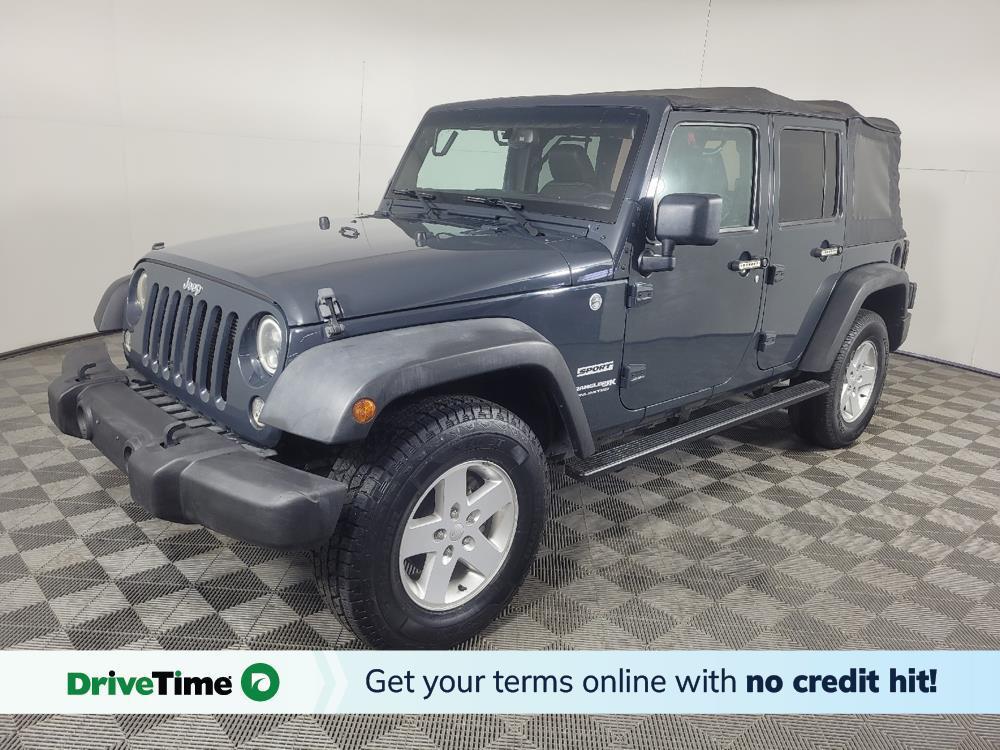 used 2018 Jeep Wrangler JK Unlimited car, priced at $25,295