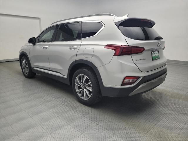 used 2020 Hyundai Santa Fe car, priced at $23,095