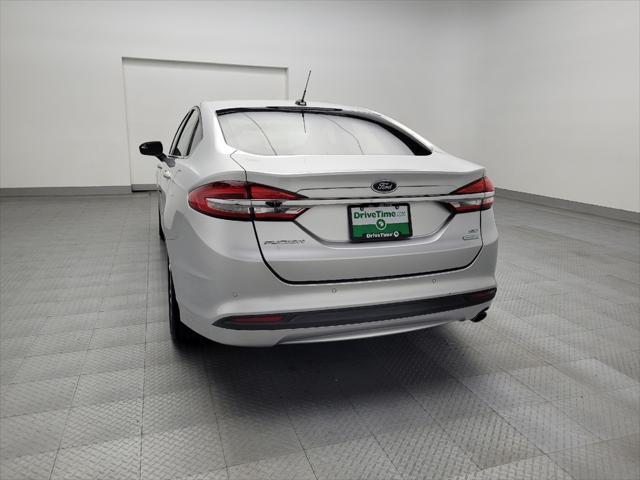 used 2018 Ford Fusion car, priced at $17,795