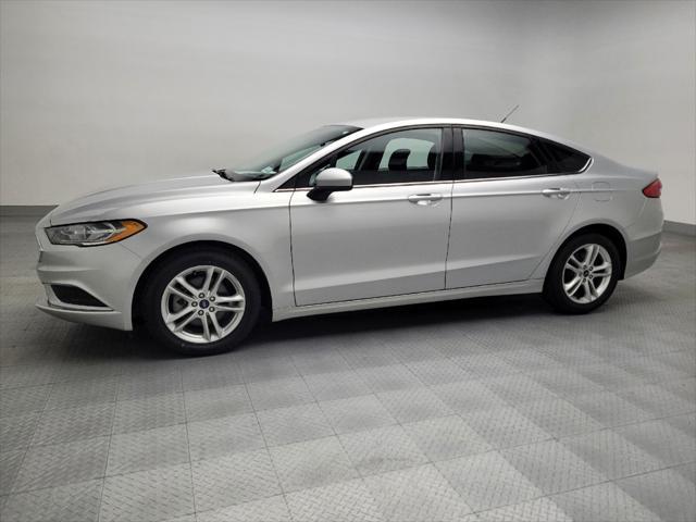 used 2018 Ford Fusion car, priced at $17,795