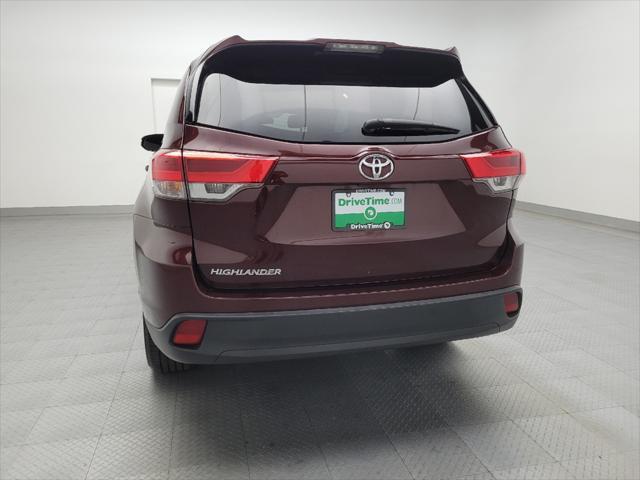 used 2019 Toyota Highlander car, priced at $21,995