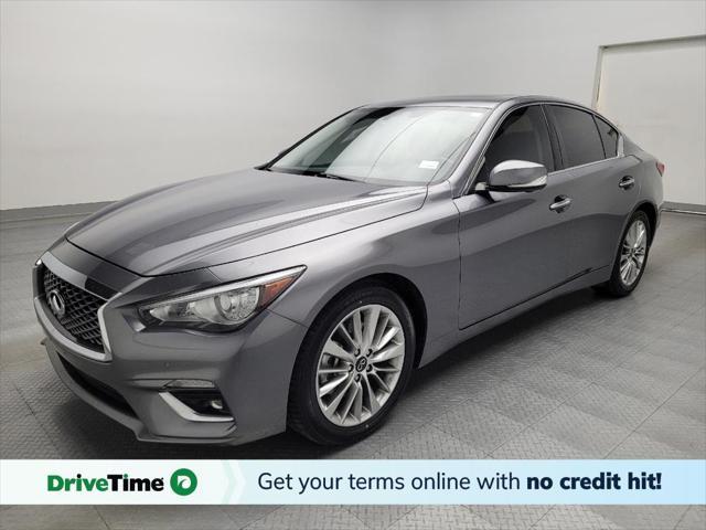 used 2021 INFINITI Q50 car, priced at $27,795