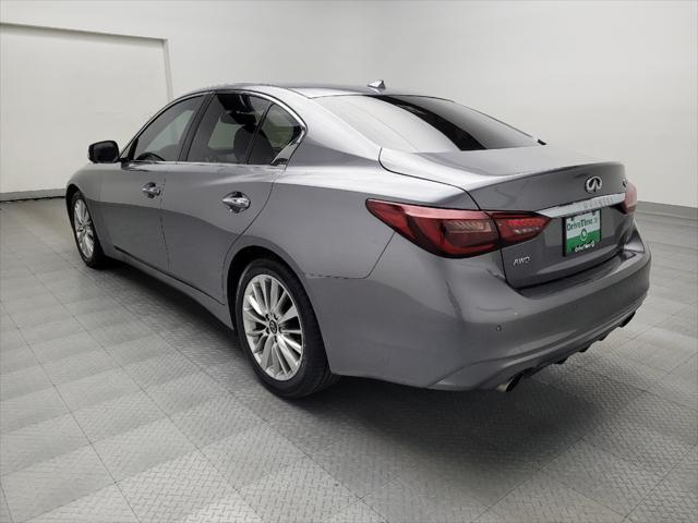 used 2021 INFINITI Q50 car, priced at $27,795