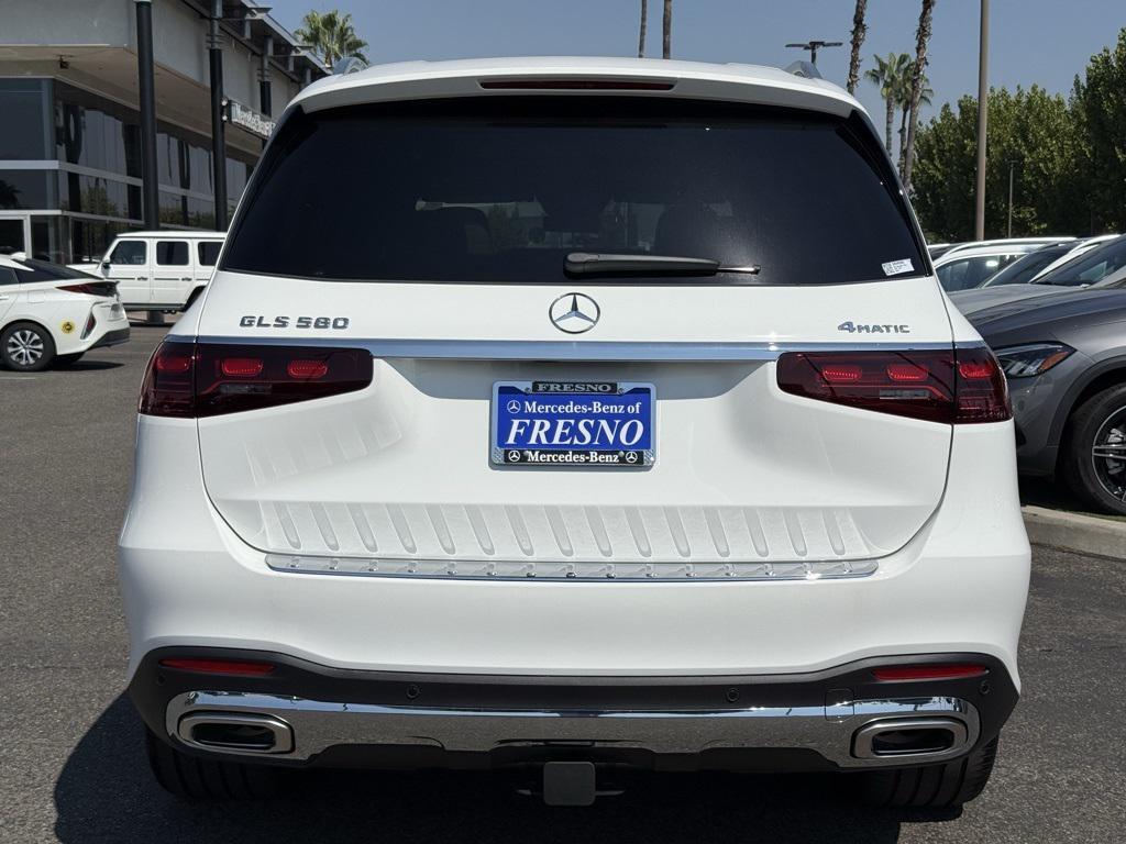 new 2025 Mercedes-Benz GLS 580 car, priced at $117,645