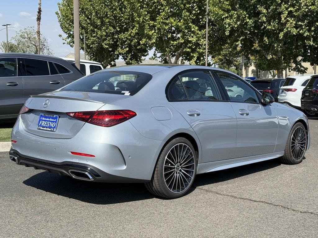 new 2025 Mercedes-Benz C-Class car, priced at $55,800