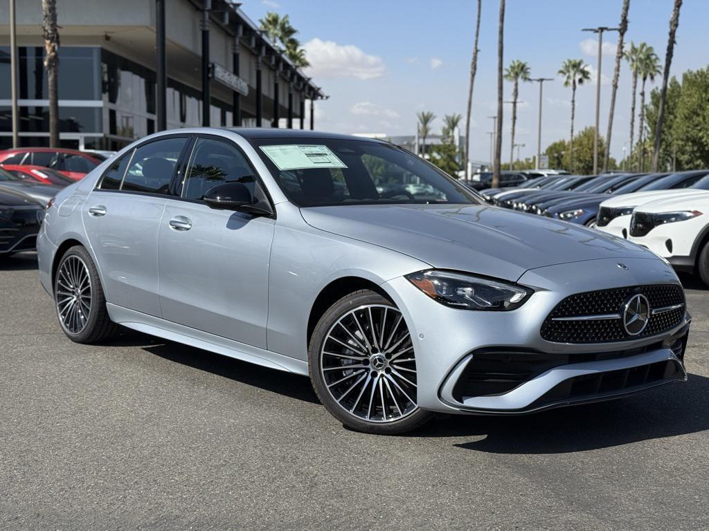 new 2025 Mercedes-Benz C-Class car, priced at $55,800
