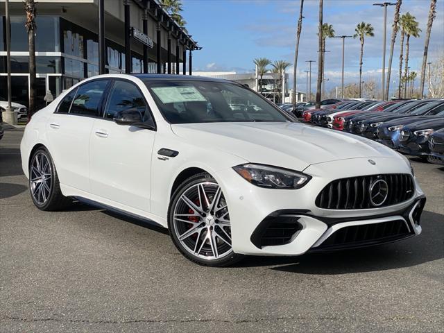 new 2025 Mercedes-Benz AMG C 63 car, priced at $98,985