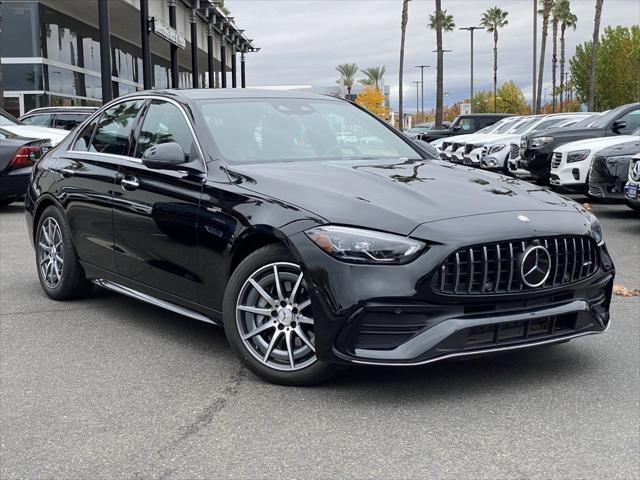 used 2024 Mercedes-Benz AMG C 43 car, priced at $61,995