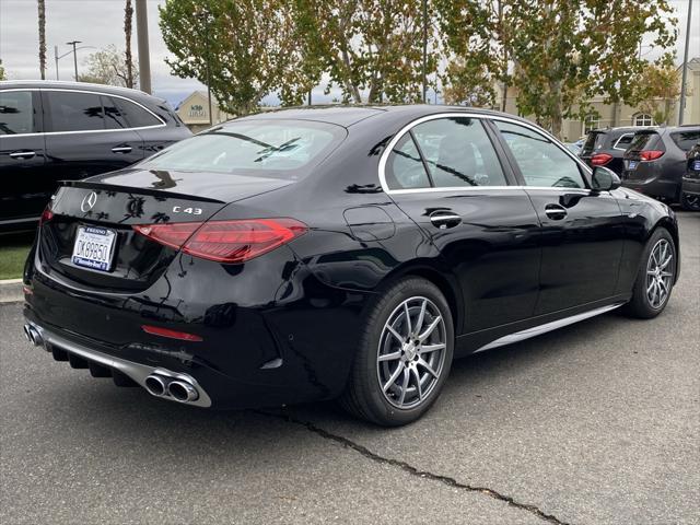 used 2024 Mercedes-Benz AMG C 43 car, priced at $60,887