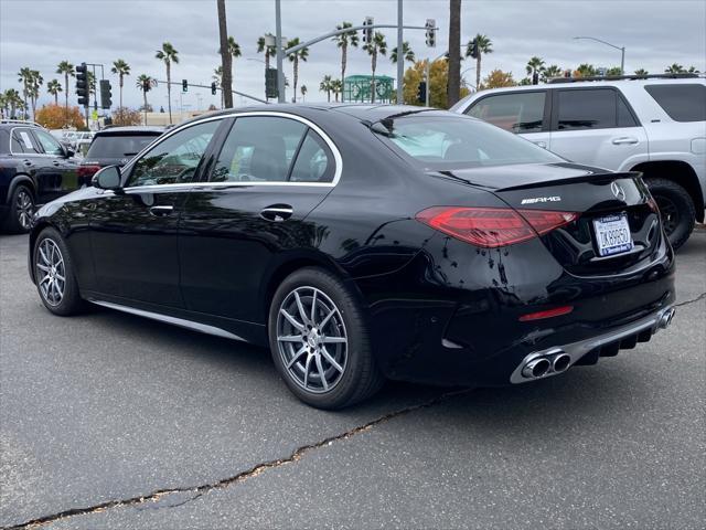 used 2024 Mercedes-Benz AMG C 43 car, priced at $60,887