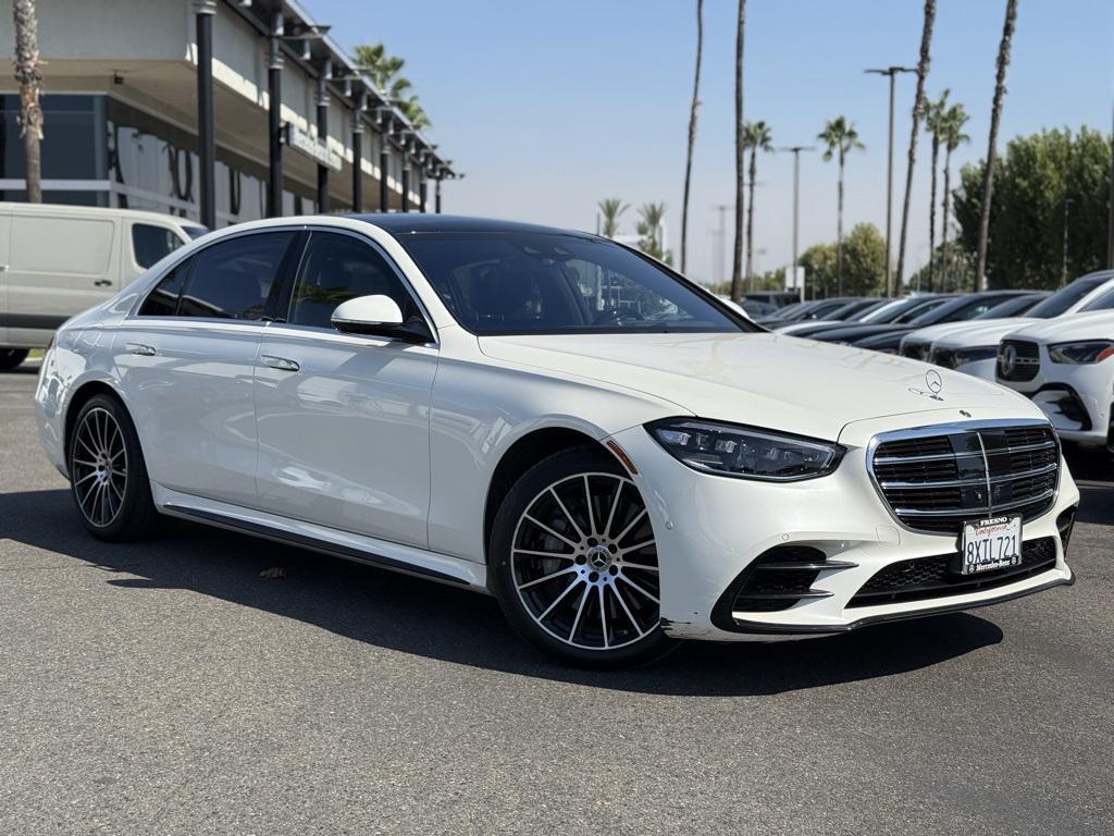used 2021 Mercedes-Benz S-Class car, priced at $66,500