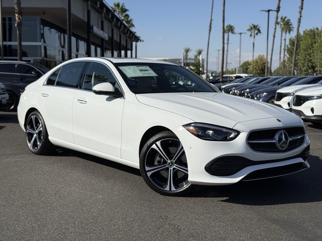 new 2025 Mercedes-Benz C-Class car, priced at $50,235