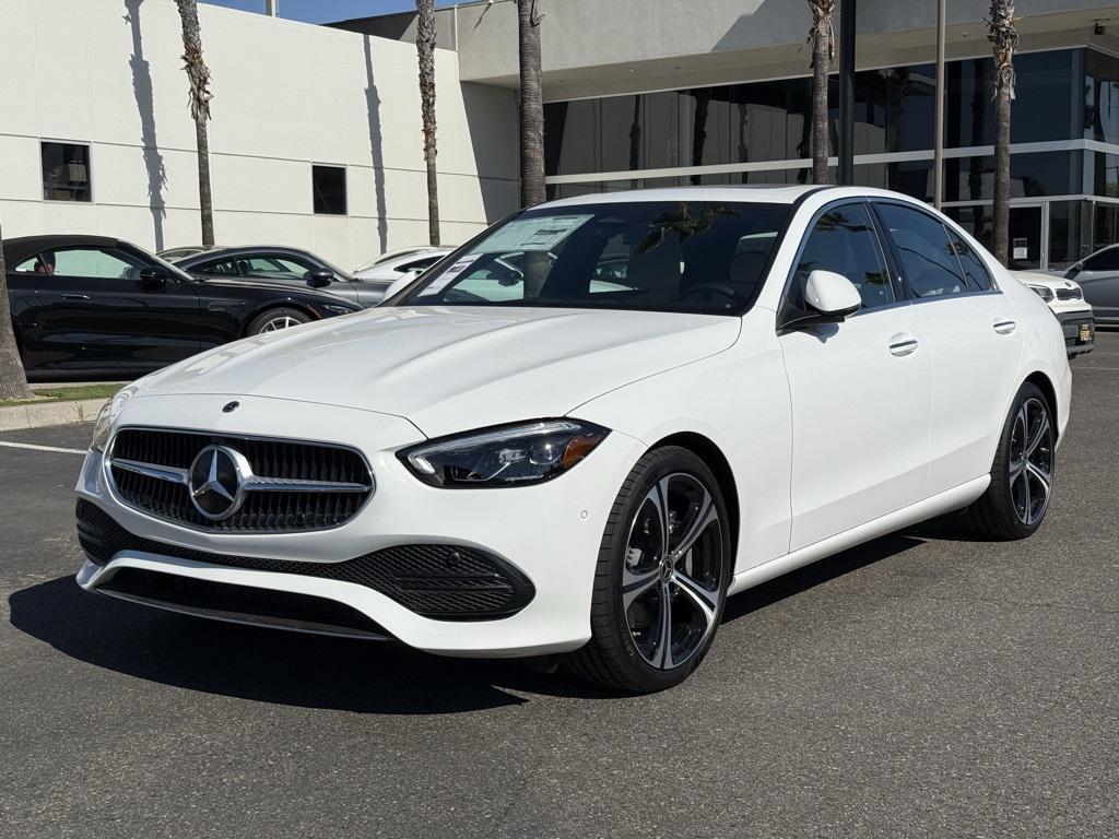 new 2025 Mercedes-Benz C-Class car, priced at $52,935