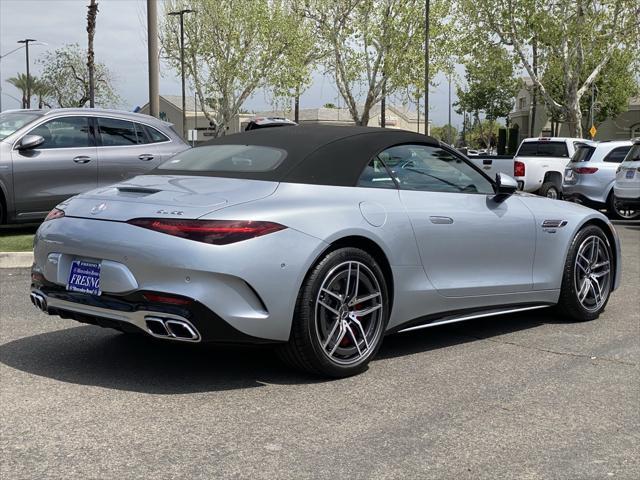 new 2025 Mercedes-Benz AMG SL 55 car, priced at $150,930