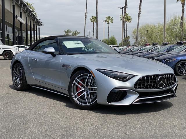 new 2025 Mercedes-Benz AMG SL 55 car, priced at $150,930