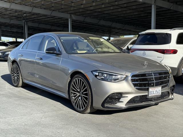used 2021 Mercedes-Benz S-Class car, priced at $69,998