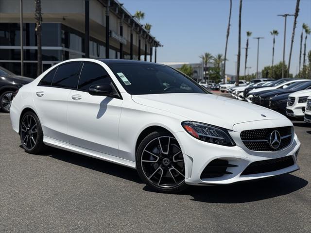 used 2021 Mercedes-Benz C-Class car, priced at $28,998