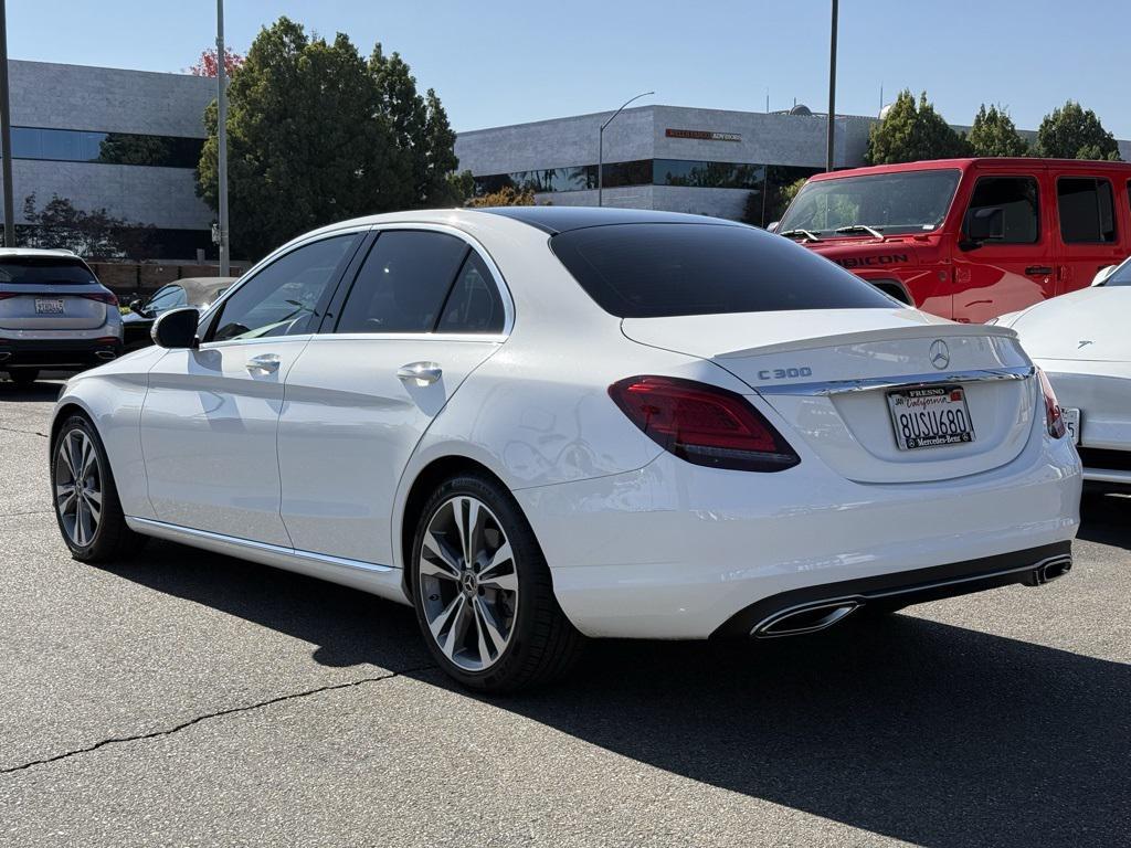 used 2021 Mercedes-Benz C-Class car, priced at $22,998