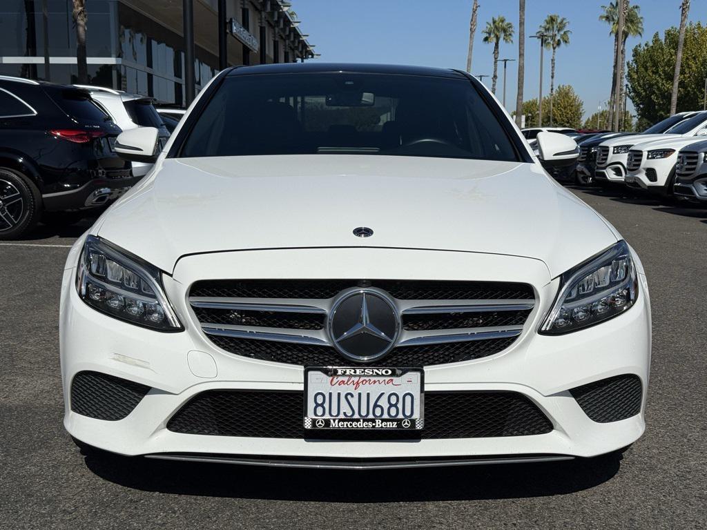 used 2021 Mercedes-Benz C-Class car, priced at $22,998