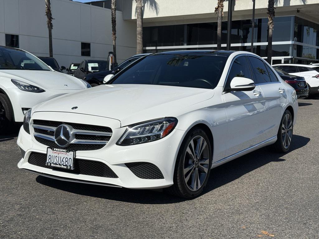 used 2021 Mercedes-Benz C-Class car, priced at $22,998
