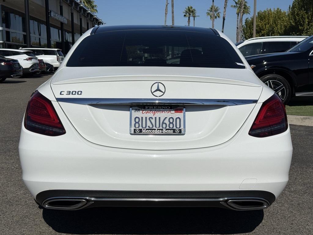 used 2021 Mercedes-Benz C-Class car, priced at $22,998