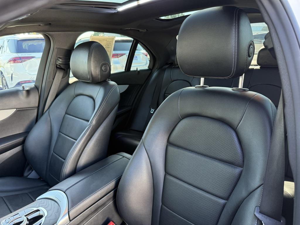used 2021 Mercedes-Benz C-Class car, priced at $22,998