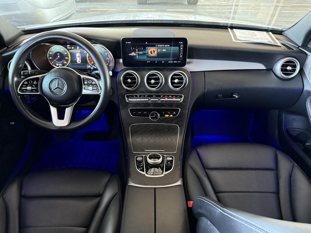 used 2021 Mercedes-Benz C-Class car, priced at $22,998