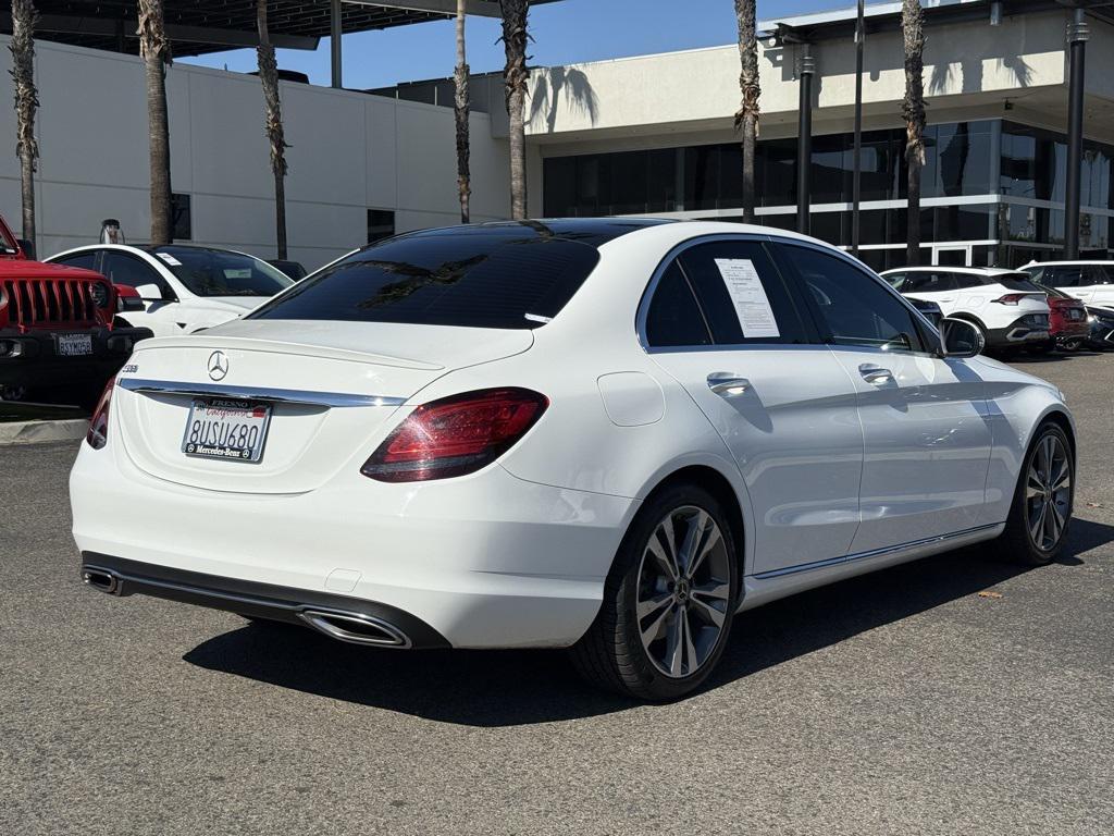 used 2021 Mercedes-Benz C-Class car, priced at $22,998