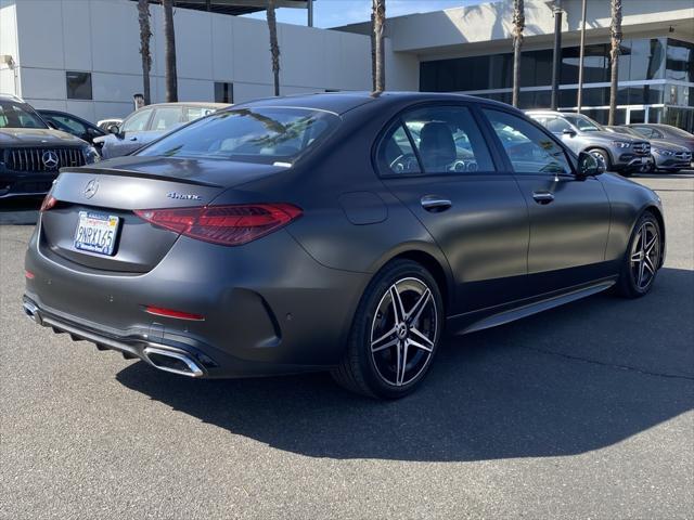 used 2024 Mercedes-Benz C-Class car, priced at $48,388