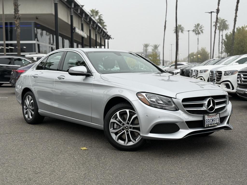 used 2018 Mercedes-Benz C-Class car, priced at $22,998